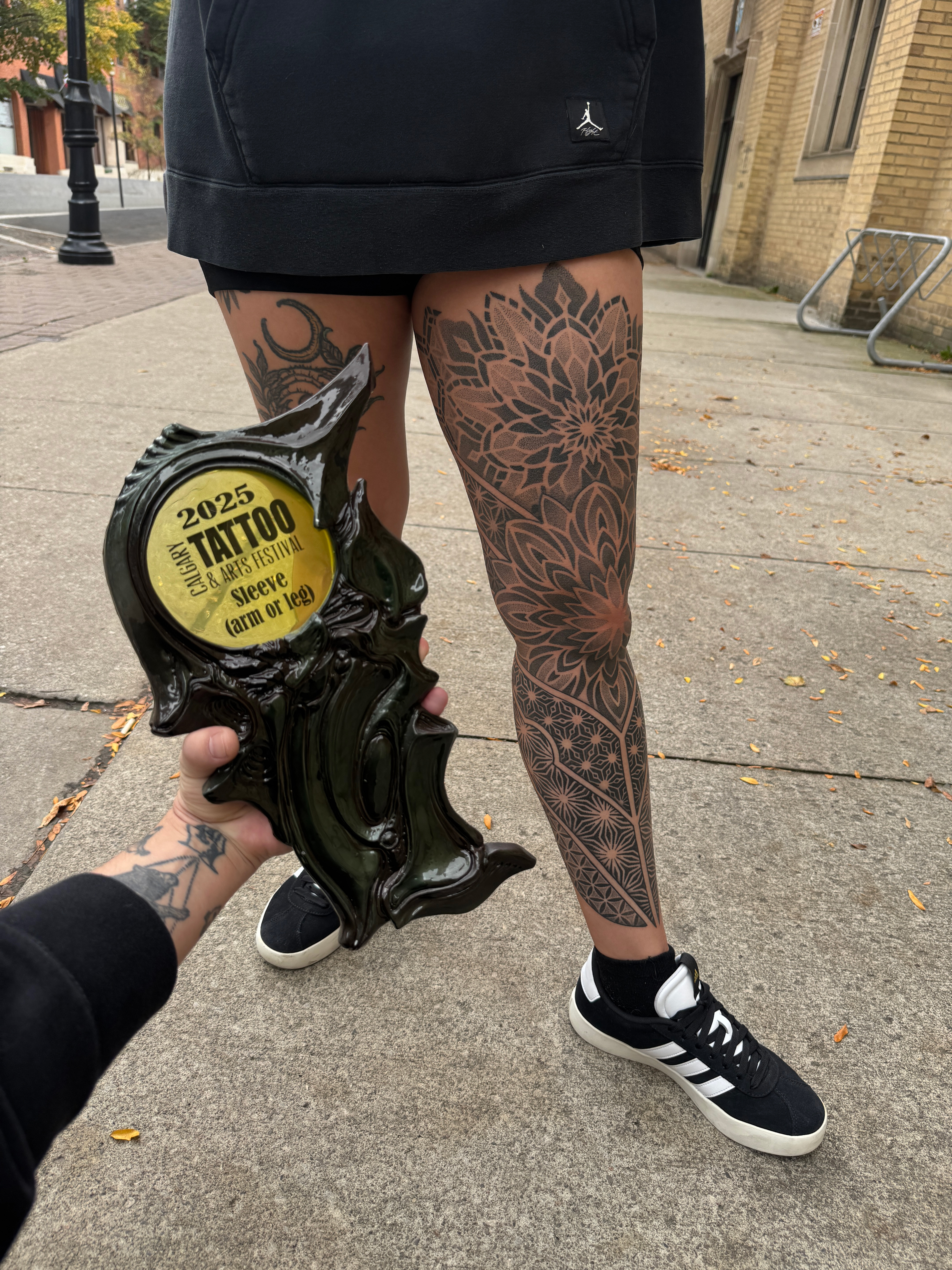Healed hand and forearm geometry